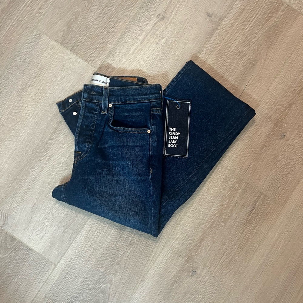 Cotton Citizen Blue Boot Cut Jeans